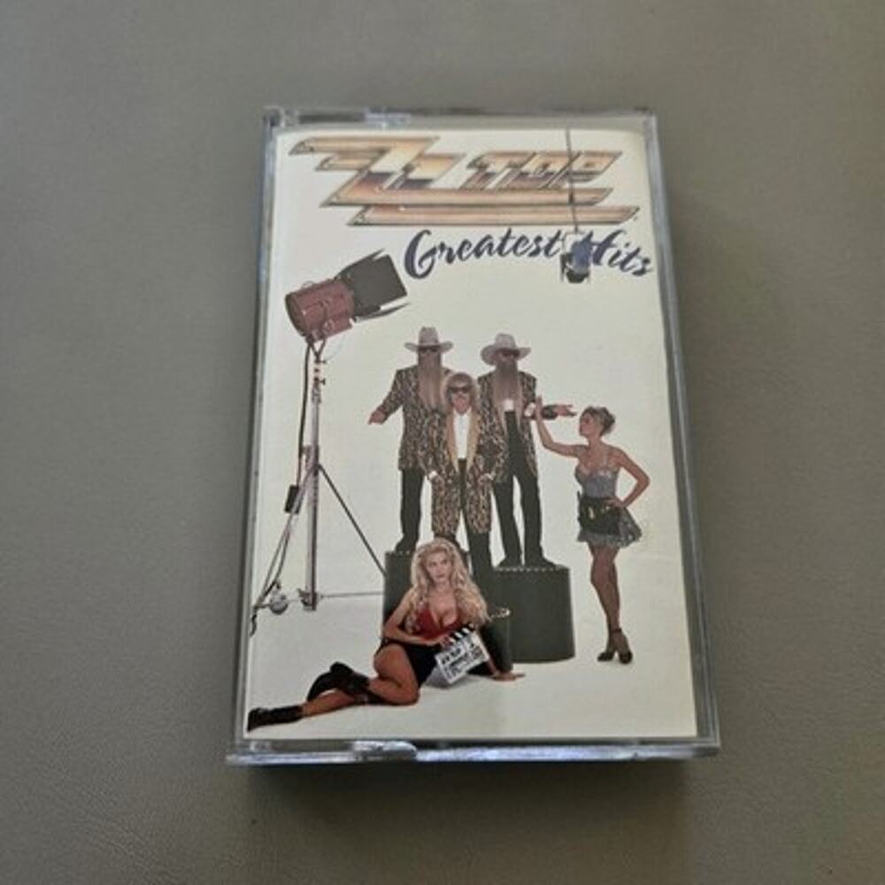 ZZ Top Greatest Hits Cassette Tape Vtg Physical Music Blues Rock